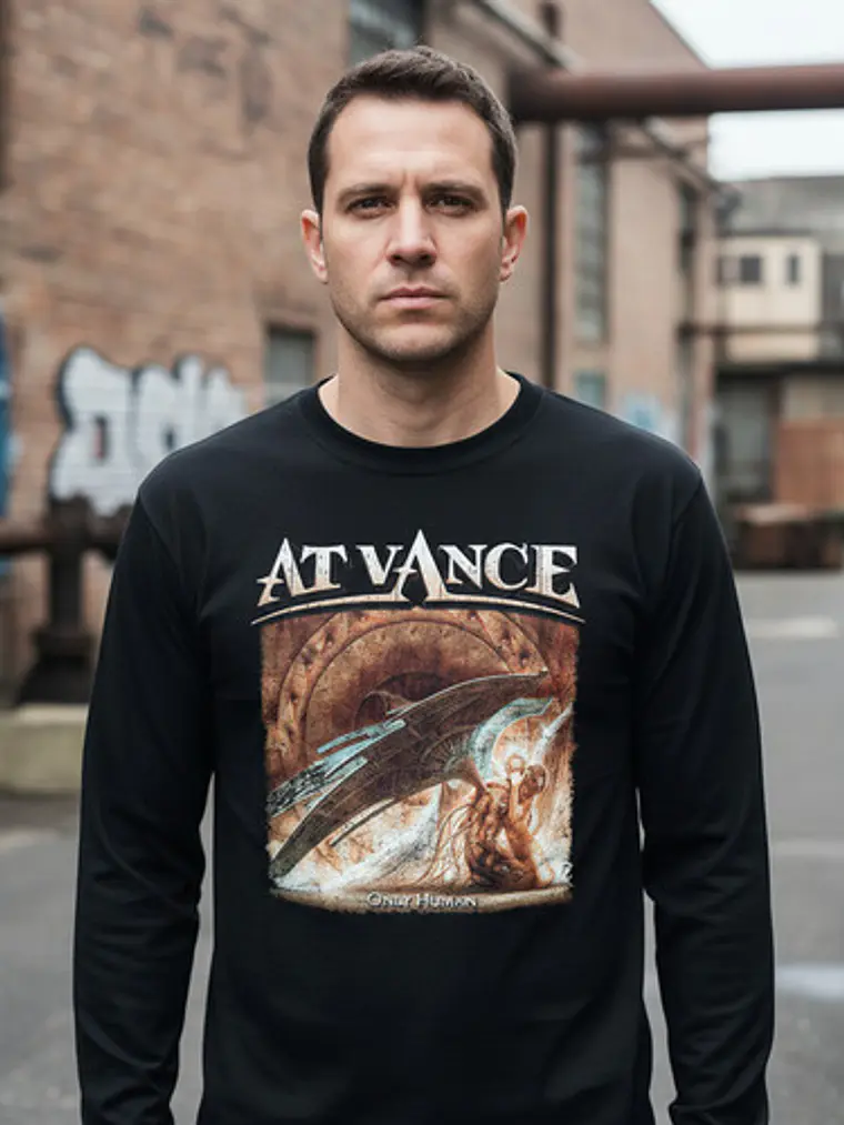 Polera Manga Larga At Vance - Ver 01 - Only Human 1