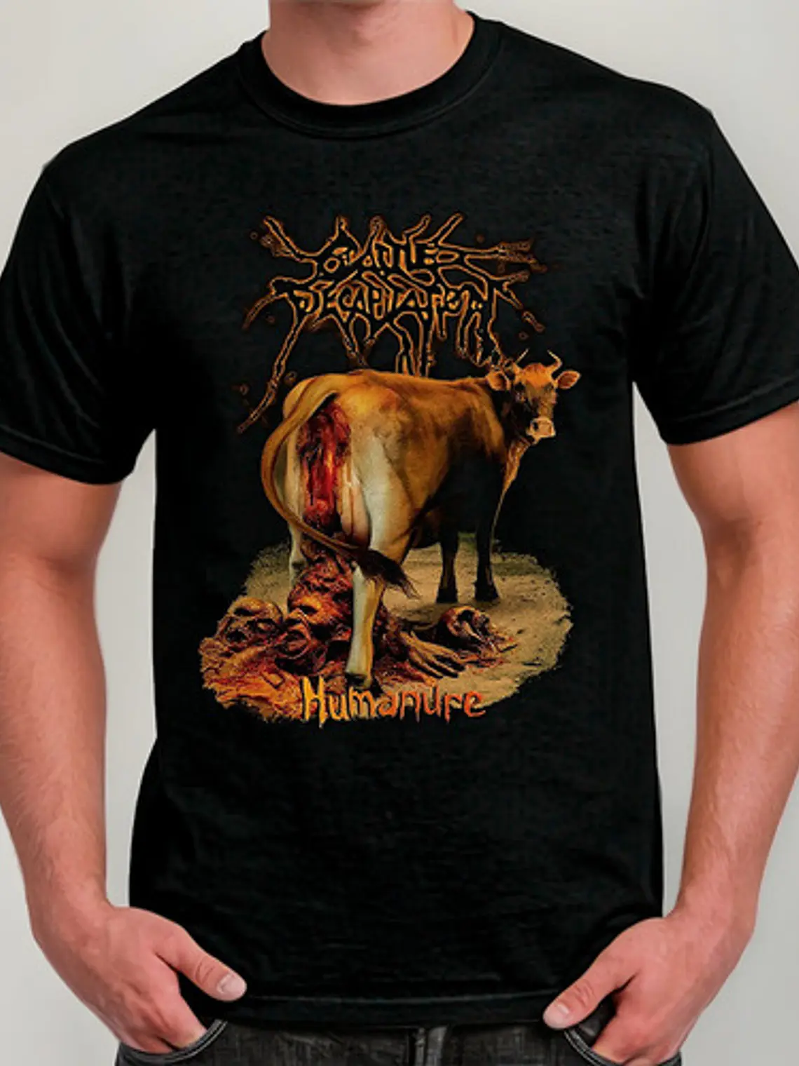 Polera Cattle Decapitation - Ver 09 - Humanure 1