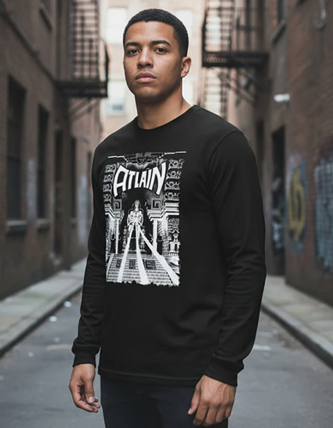 Polera Manga Larga Atlain - Ver 01 - Vale Gamess