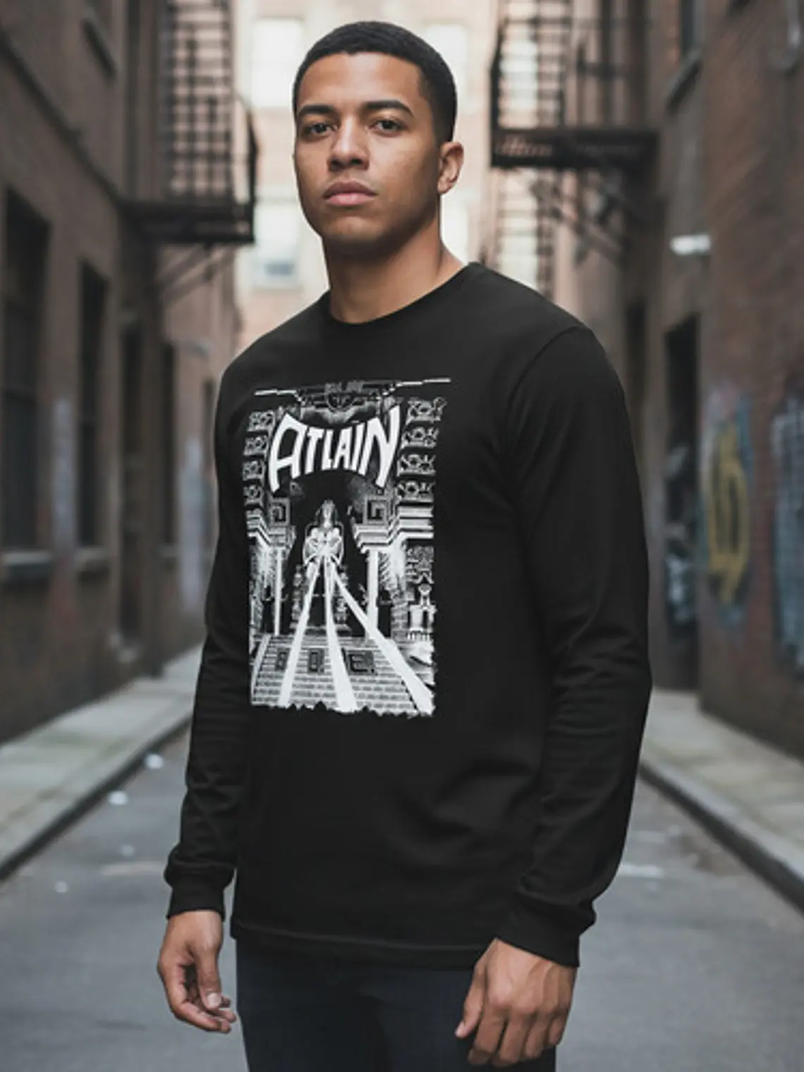 Polera Manga Larga Atlain - Ver 01 - Vale Gamess 1