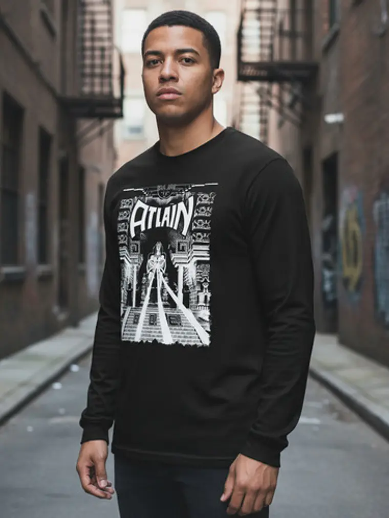 Polera Manga Larga Atlain - Ver 01 - Vale Gamess 1