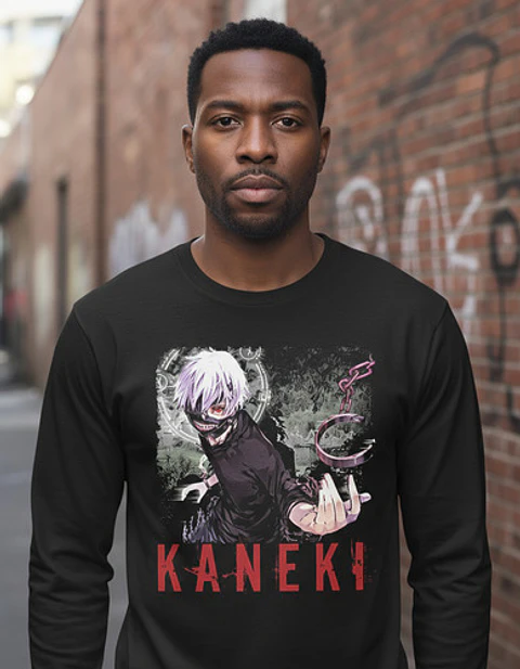 Polera Manga Larga Tokyo Ghoul - Ver 02 - Vale Gamess