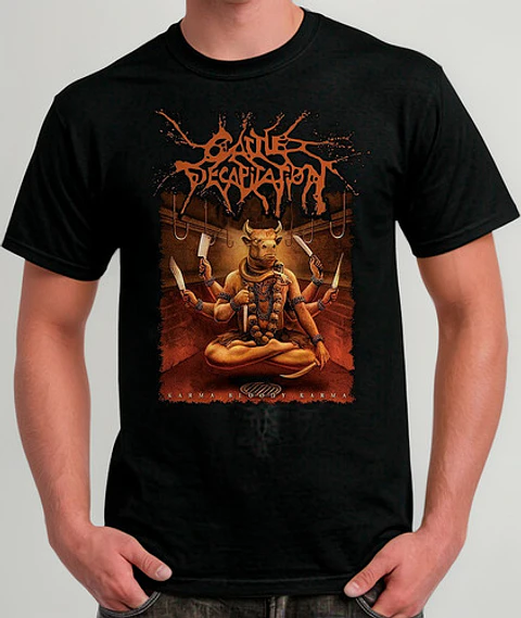 Polera Cattle Decapitation - Ver 13 - Karma Bloody Karma