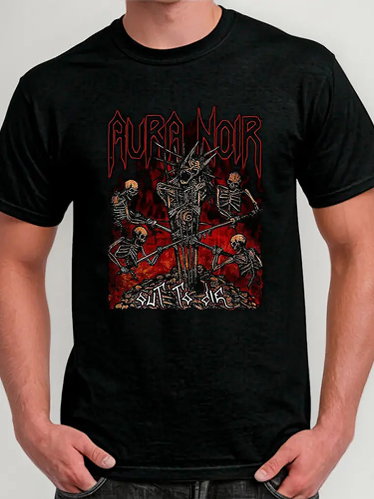 Polera Aura Noir - Ver 03 - Out To Die 1