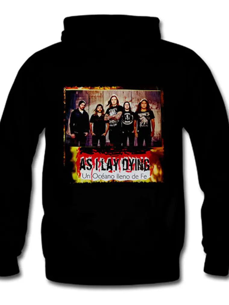 Poleron As I Lay Dying - Ver 06 - Un Oceano Lleno De Fe 1