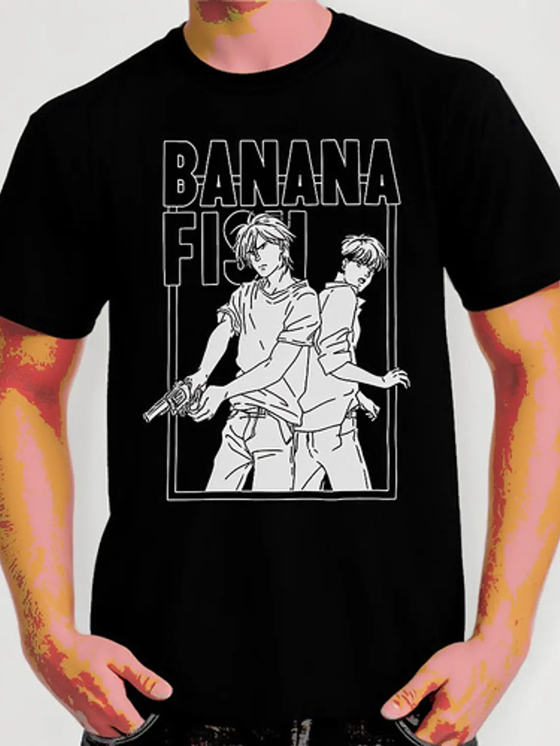 Polera Banana Fish - Ver 01 - Vale Gamess 1