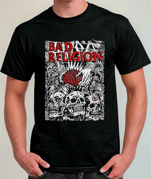 Polera Bad Religion - Ver 08 - Vale Gamess
