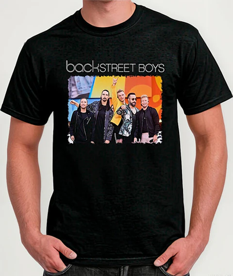 Polera Backstreet Boys - Ver 02 - Vale Gamess