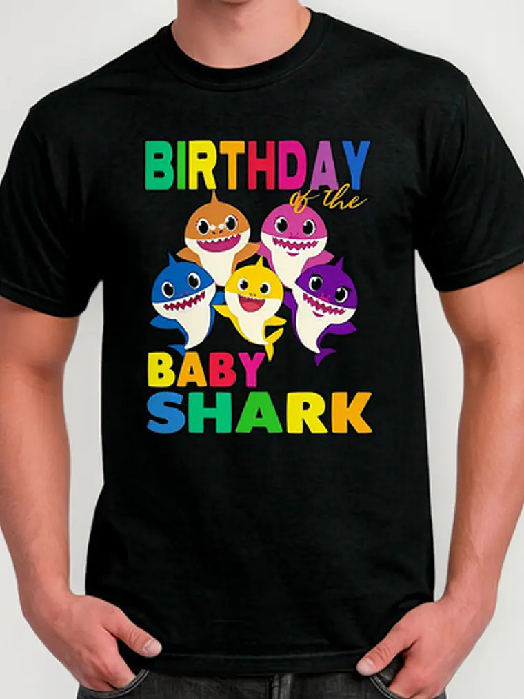 Polera Baby Shark - Ver 01 - Vale Gamess 1