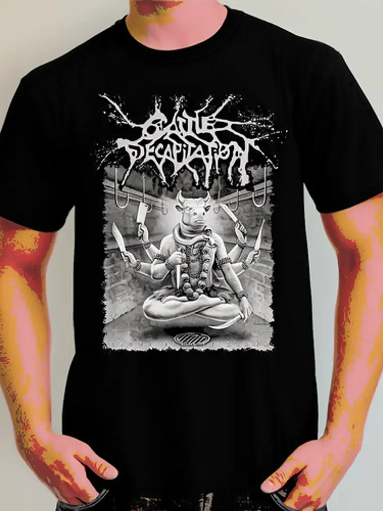 Polera Cattle Decapitation - Ver 16 - Karma Bloody Karma 1