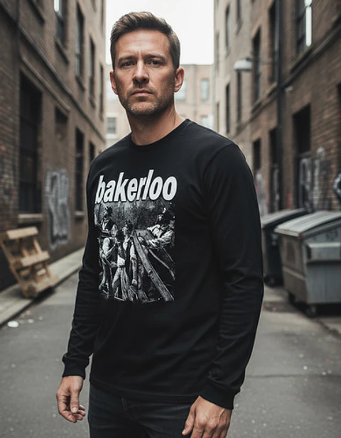 Polera Manga Larga Bakerloo - Ver 01 - Vale Gamess