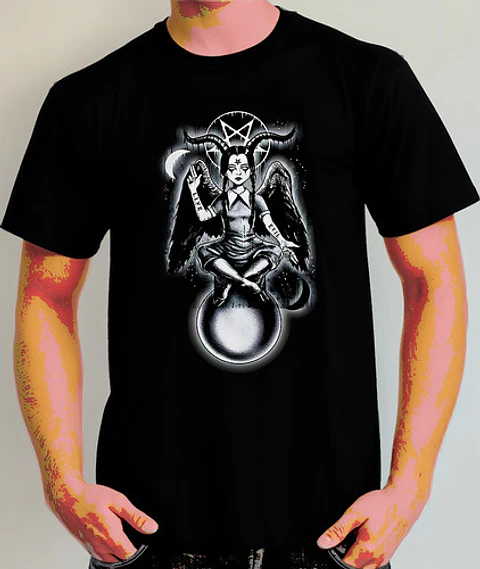 Polera Baphomet - Ver 10 - Vale Gamess