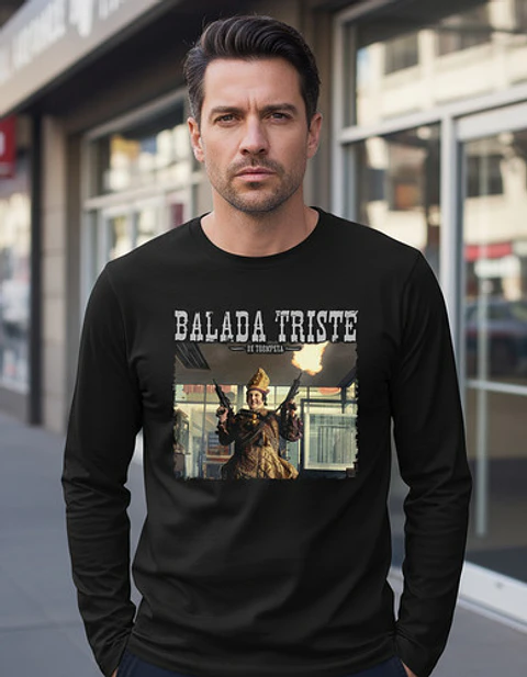 Polera Manga Larga Balada Triste De Trompeta - Ver 02 - Vale