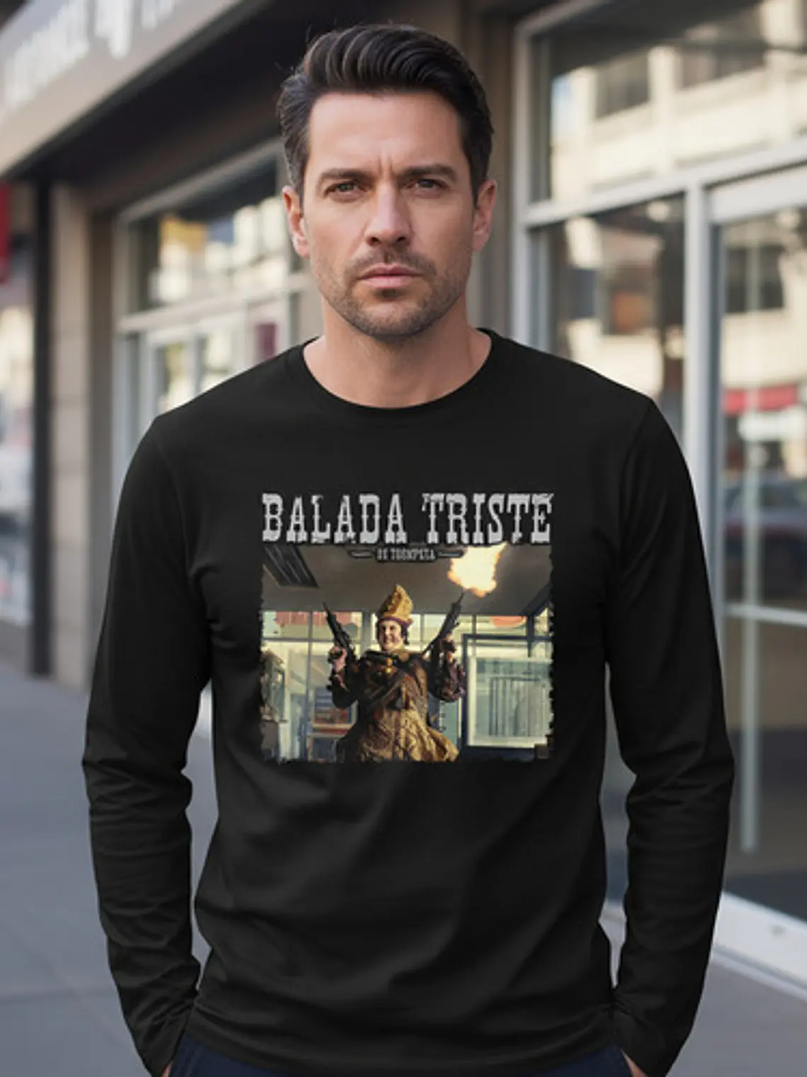 Polera Manga Larga Balada Triste De Trompeta - Ver 02 - Vale 1