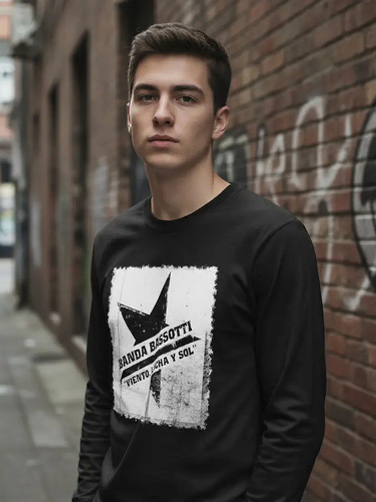 Polera Manga Larga Banda Bassotti - Ver 02 - Viento Lucha Y 2