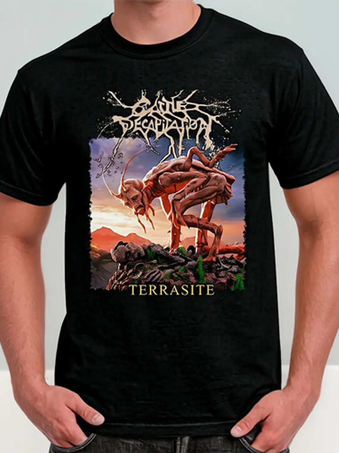 Polera Cattle Decapitation - Ver 18 - Terrasite 1