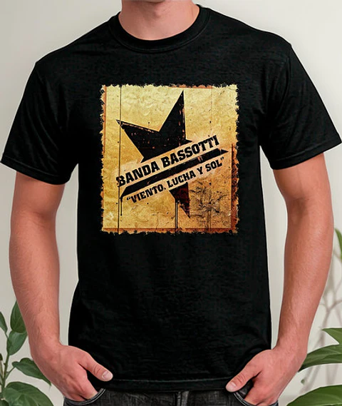 Polera Banda Bassotti - Ver 01 - Viento Lucha Y Sol