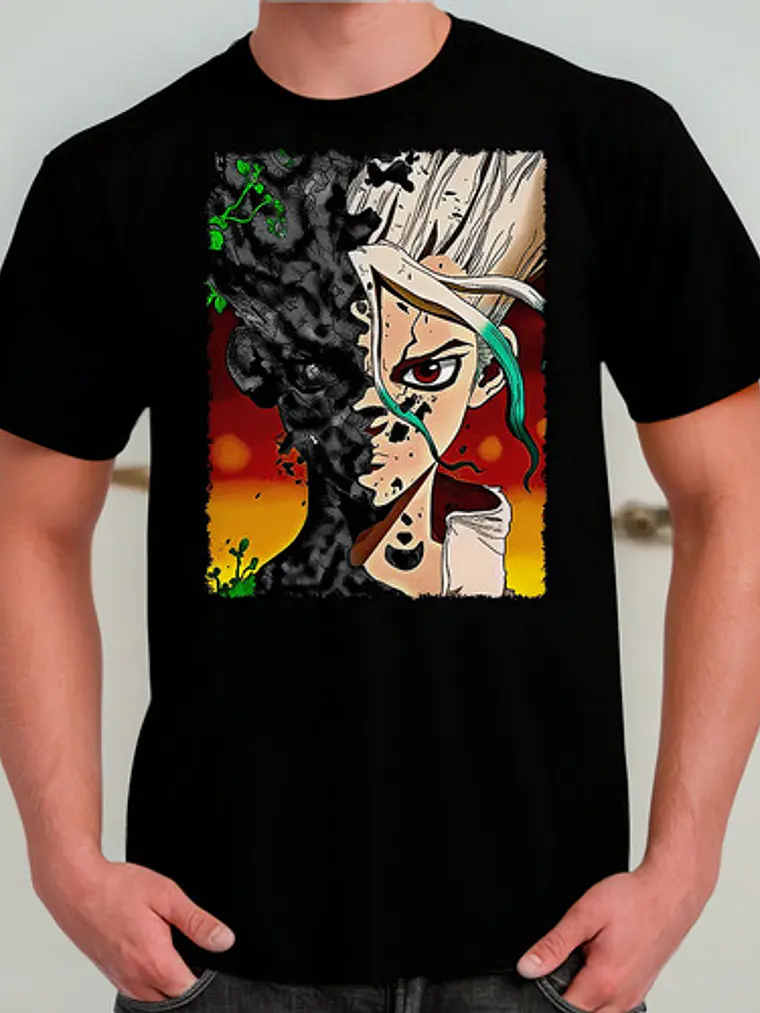 Polera Dr Stone - Ver 02 - Vale Gamess 1