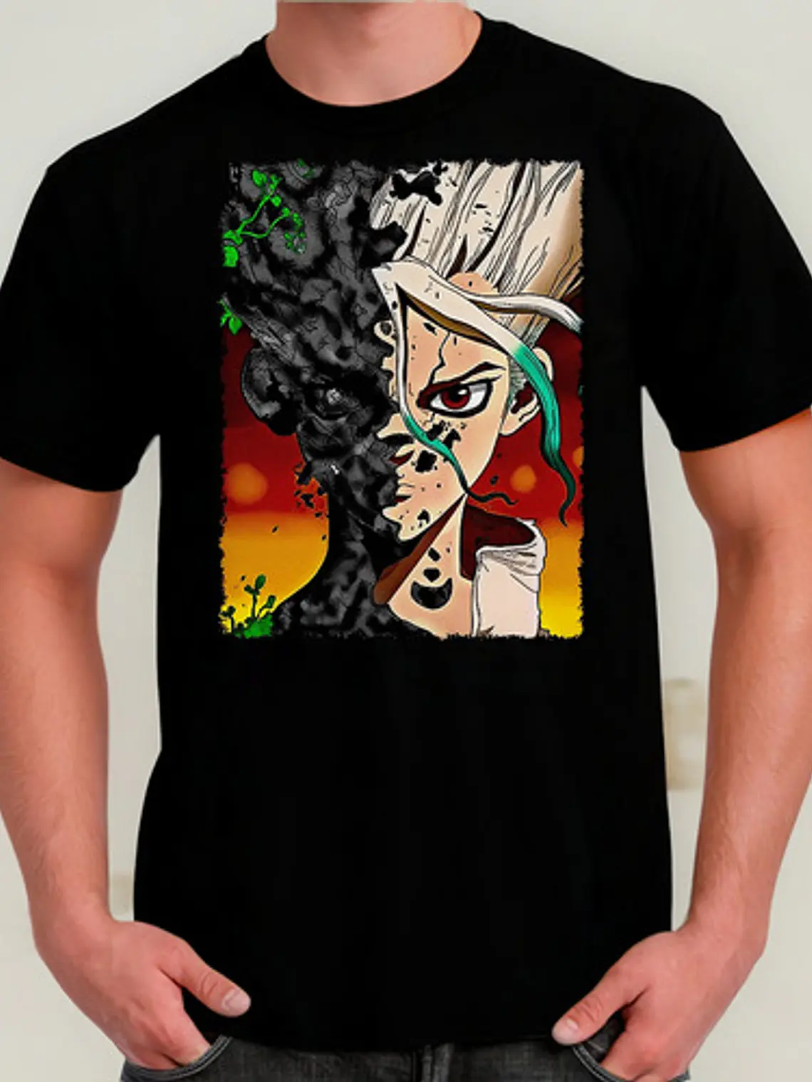 Polera Dr Stone - Ver 02 - Vale Gamess 2