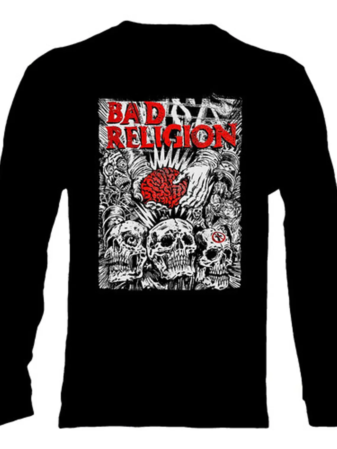 Polera Manga Larga Bad Religion - Ver 08 - Vale Gamess 2