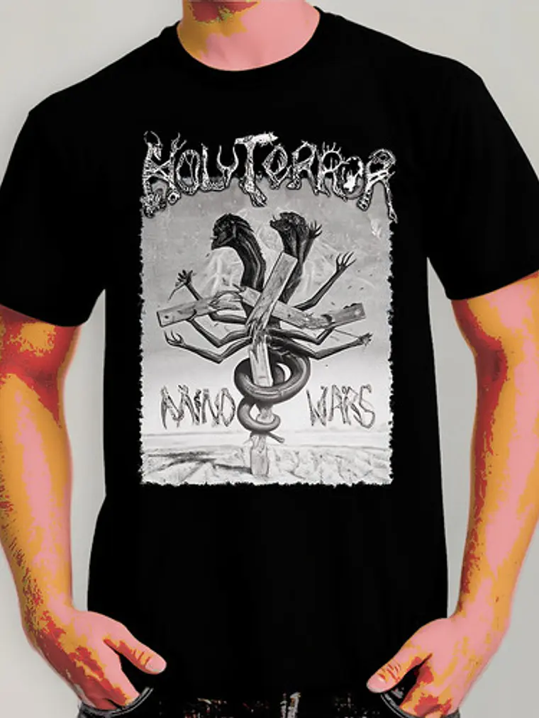 Polera Holy Terror - Ver 01 - Mind Mars 1