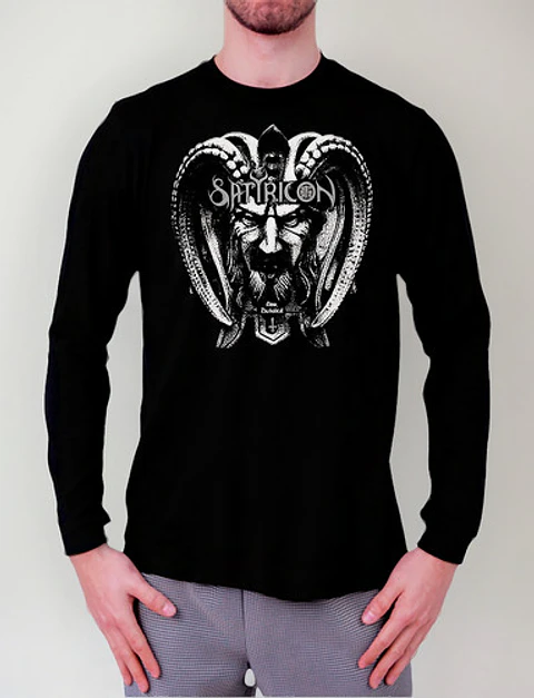 Polera Manga Larga Satyricon - Ver 14 - Now, Diabolical