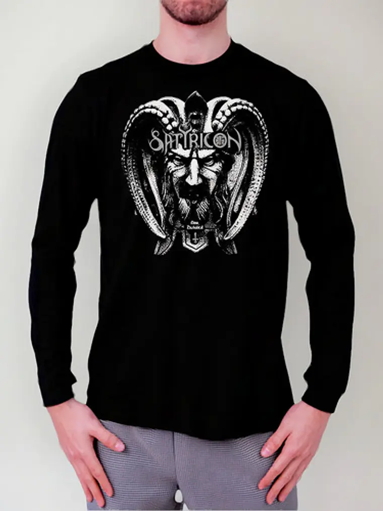 Polera Manga Larga Satyricon - Ver 14 - Now, Diabolical 1