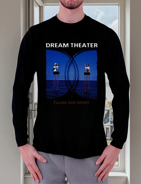 Polera Manga Larga Dream Theater - Ver 15 - Falling Into Inf