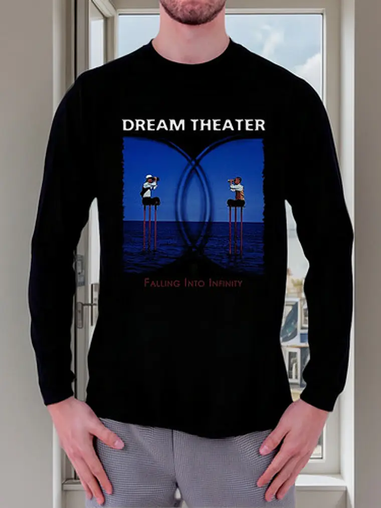 Polera Manga Larga Dream Theater - Ver 15 - Falling Into Inf 1