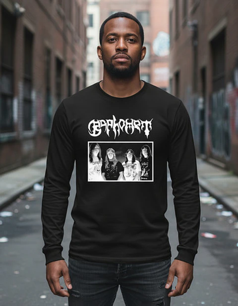 Polera Manga Larga Baphomet - Ver 09 - Banda