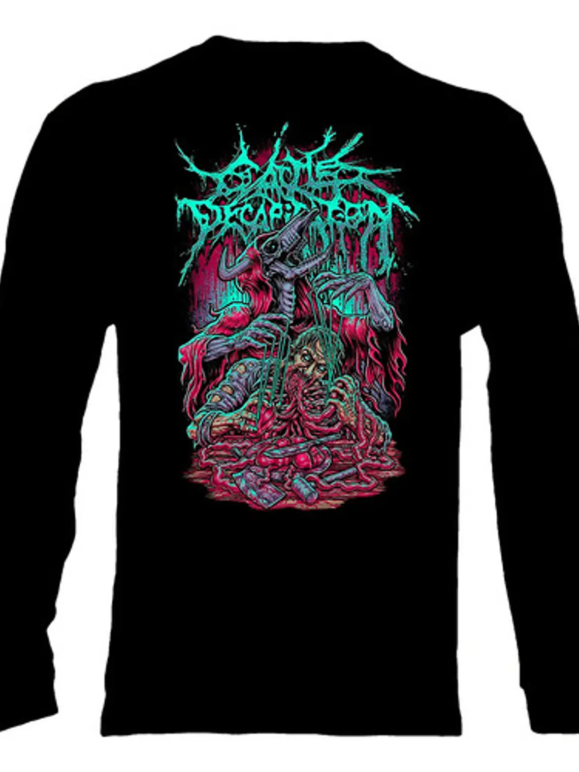 Polera Manga Larga Cattle Decapitation - Ver 07 - Vale Games 2