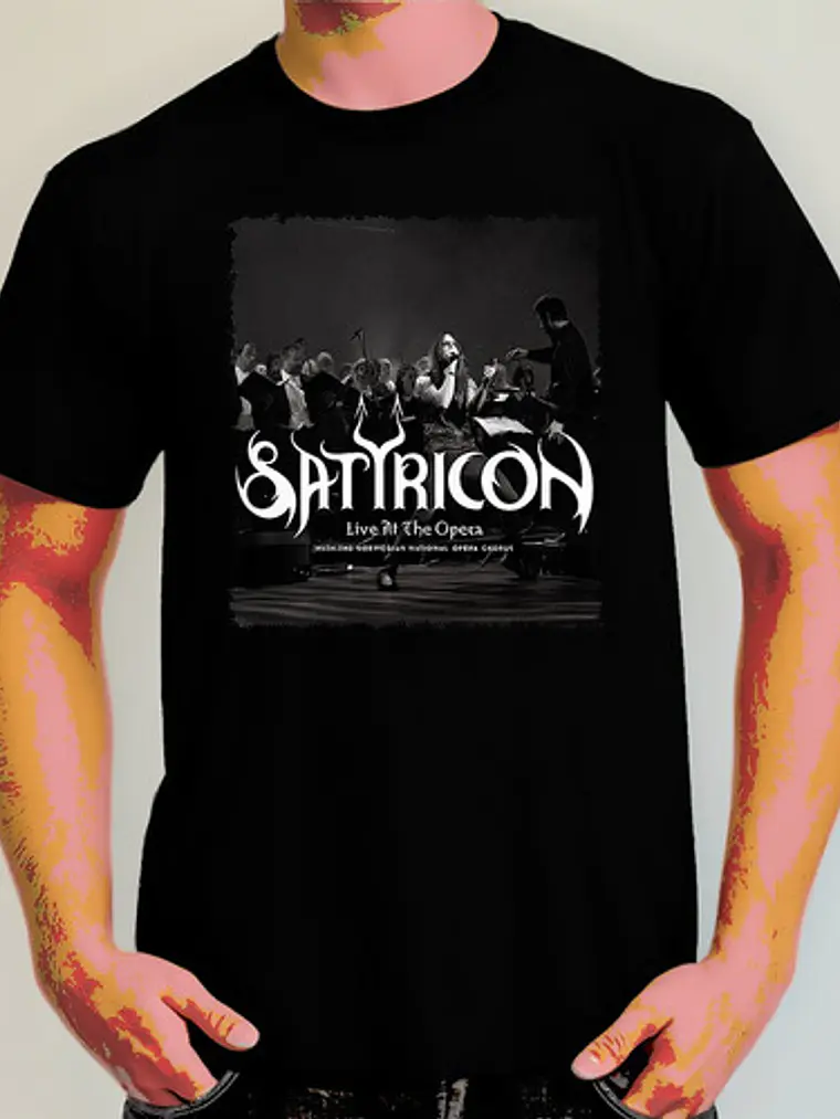 Polera Satyricon - Ver 02 - Live At The Opera 1