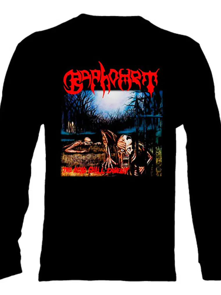 Polera Manga Larga Baphomet - Ver 03 - The Dead Shall Inheri 2