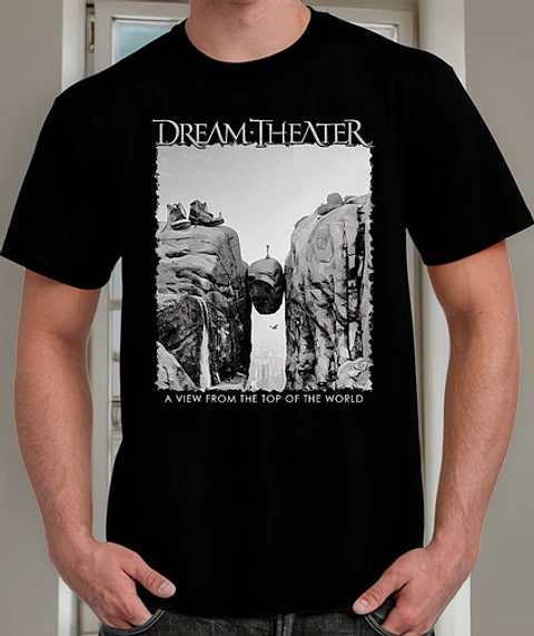 Polera Dream Theater - Ver 06 - A View From The Top Of The W