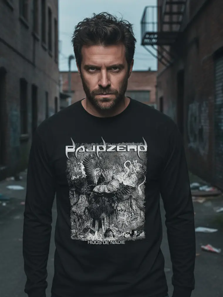 Polera Manga Larga Bajo Zero - Ver 01 - Hijos De Nadie 1