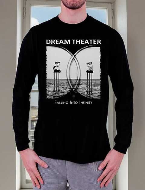 Polera Manga Larga Dream Theater - Ver 14 - Falling Into Inf