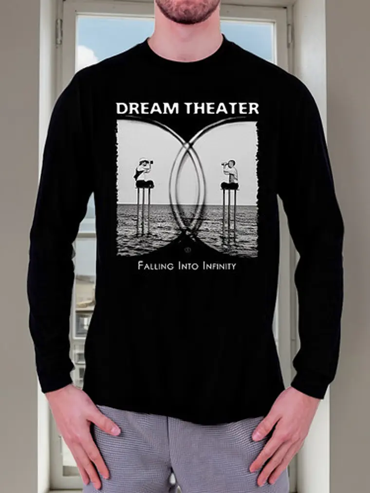 Polera Manga Larga Dream Theater - Ver 14 - Falling Into Inf 1