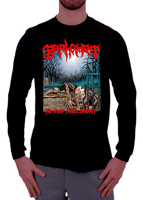 Polera Manga Larga Baphomet - Ver 05 - The Dead Shall Inheri