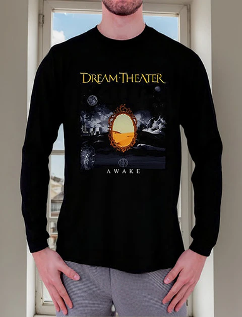 Polera Manga Larga Dream Theater - Ver 10 - Awake
