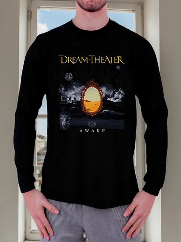 Polera Manga Larga Dream Theater - Ver 10 - Awake 1