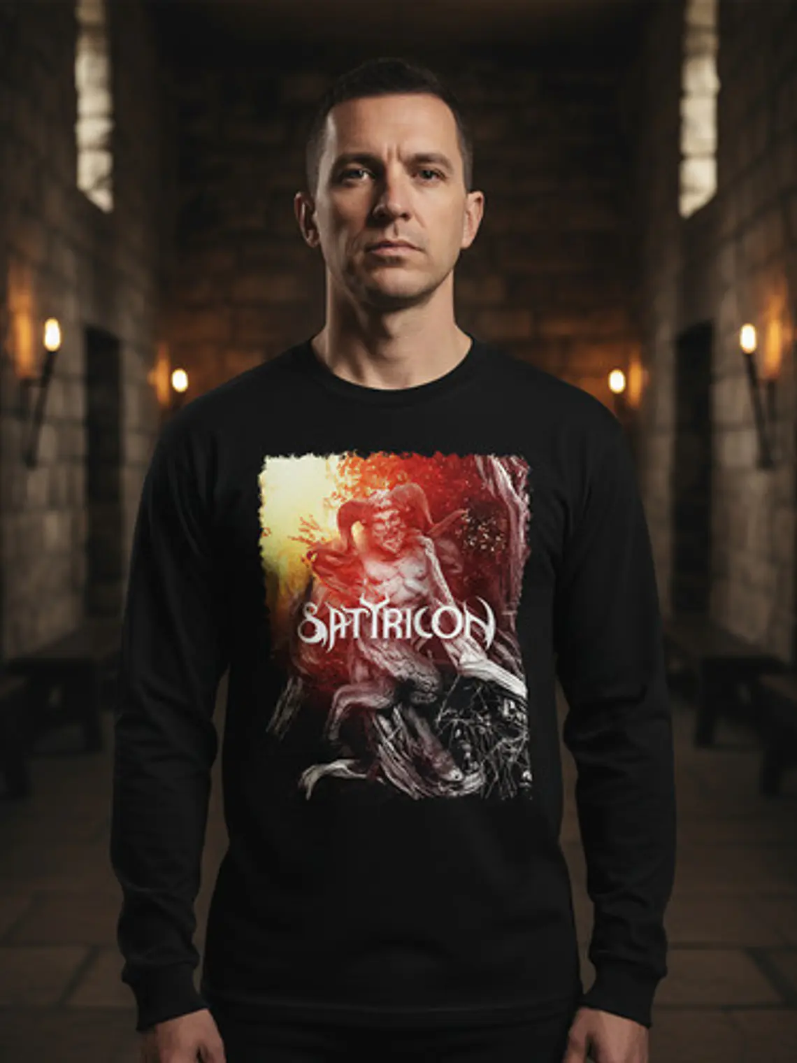 Polera Manga Larga Satyricon - Ver 05 - Vale Gamess 1