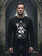 Polera Manga Larga Baphomet - Ver 12 - Vale Gamess - Miniatura 1