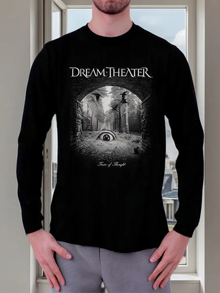 Polera Manga Larga Dream Theater - Ver 25 - Train Of Thought 1