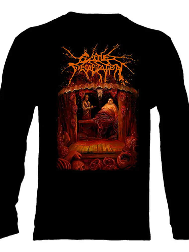 Polera Manga Larga Cattle Decapitation - Ver 12 - Vale Games 4