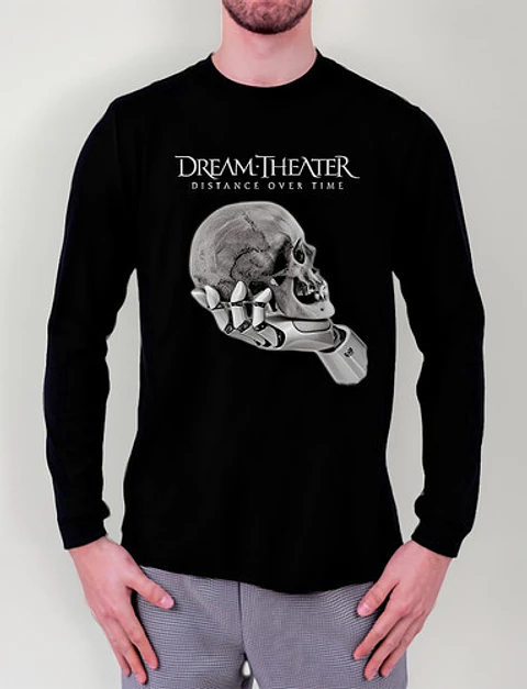 Polera Manga Larga Dream Theater - Ver 11 - Distance Over Ti