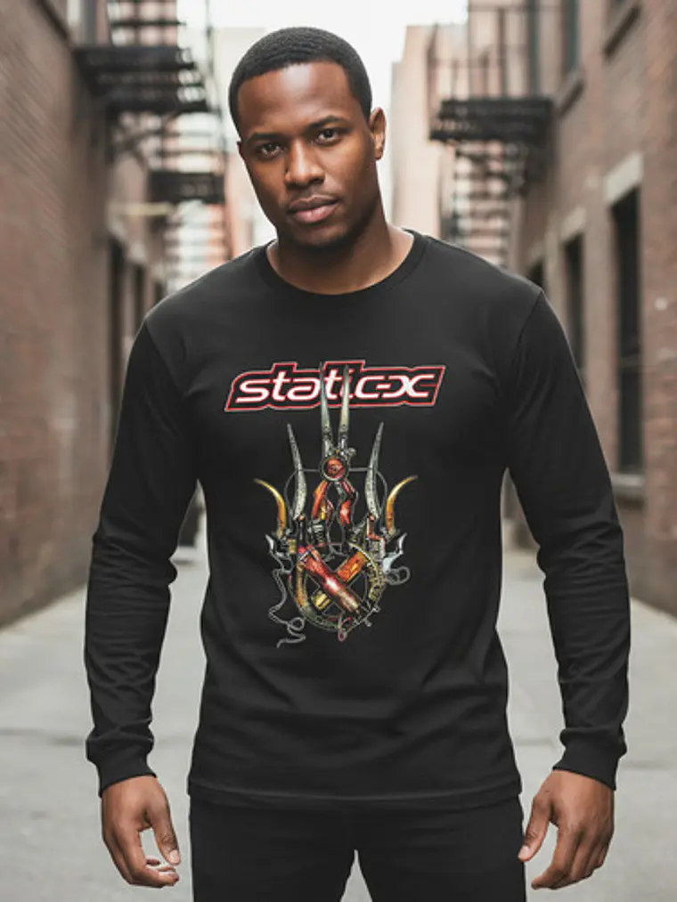 Polera Manga Larga Static X - Ver 04 - Vale Gamess 1
