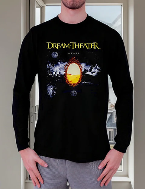 Polera Manga Larga Dream Theater - Ver 26 - Awake