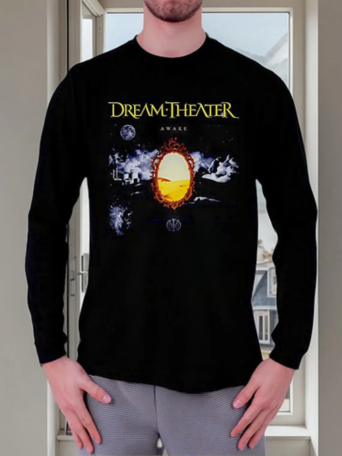 Polera Manga Larga Dream Theater - Ver 26 - Awake 1