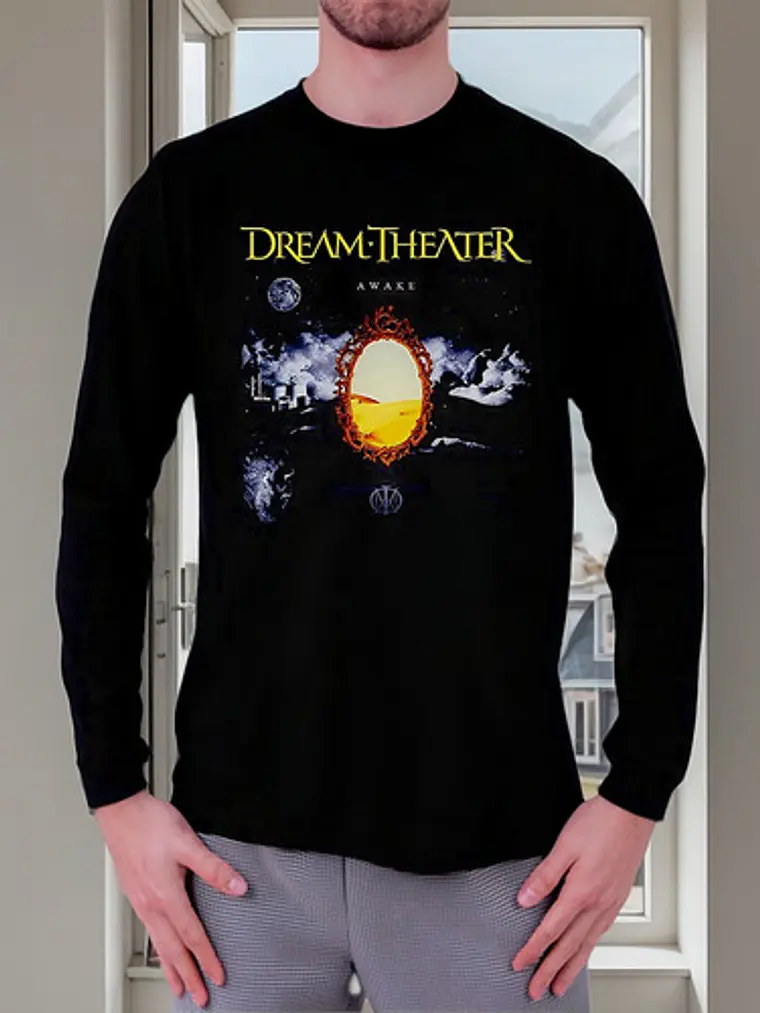 Polera Manga Larga Dream Theater - Ver 26 - Awake 1
