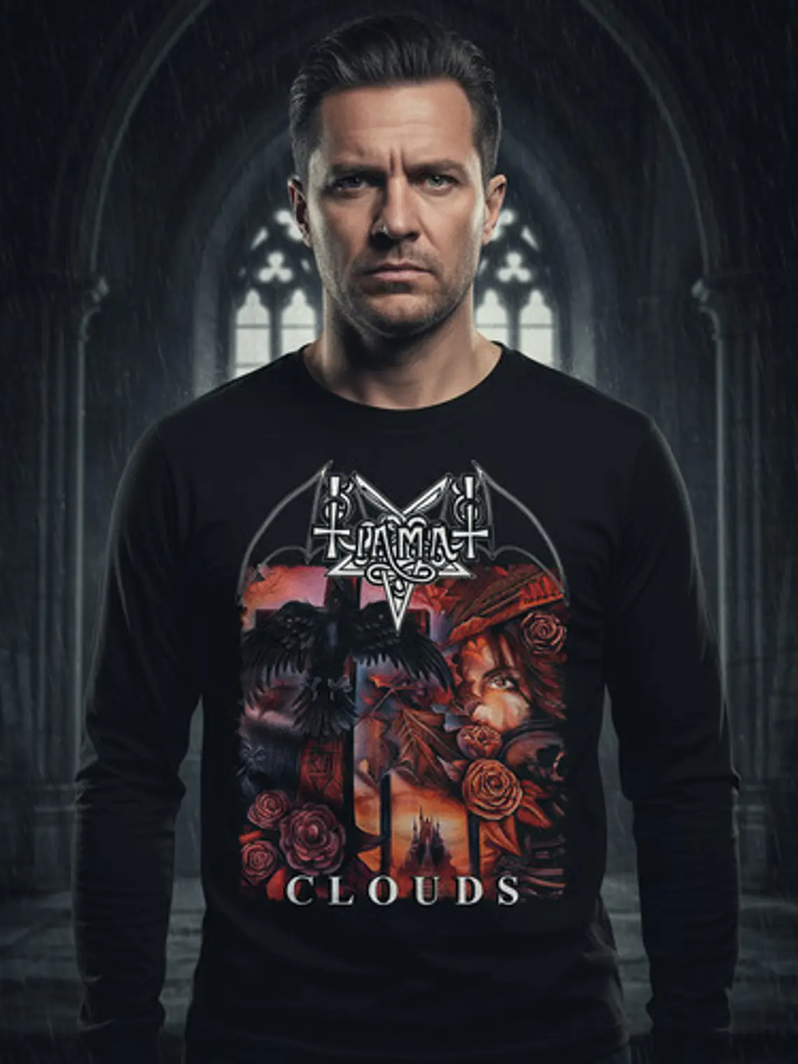 Polera Manga Larga Tiamat - Ver 03 - Clouds 1